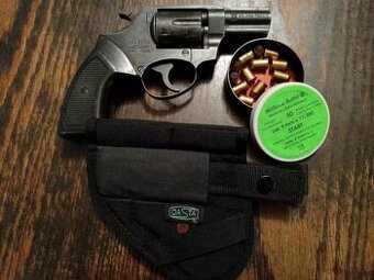 Plynová pistole-revolver KORA Brno 9mm 380K