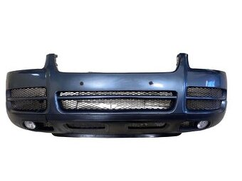 Přední nárazník tmavě šedá LD7U VW Touareg 7L r.v. 2006