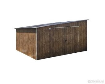 Plechová garáž 5x5m. - 1