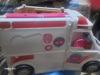 Barbie auto rozkladaci