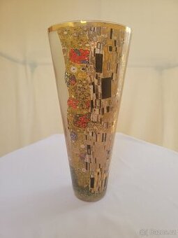 Skleněná váza velká Gustav Klimt (GOEBEL)
