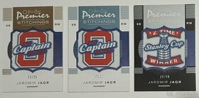 O Pee Chee Premier SITCHINGS Jaromir JAGR set- 3 hokej karty - 1