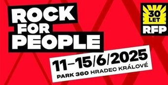 Rock for People 2025 4denní vstupenka vč. Linkin Park