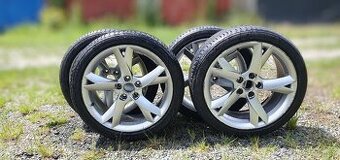 Alu kola 5x112 r18 s letními pneumatikami