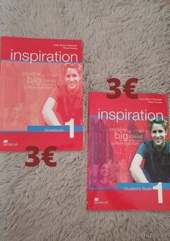 Učebnice Inspiration - Work book, Student book 1,2,3