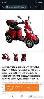 Selvo 41000Li elektrický vozík - 1