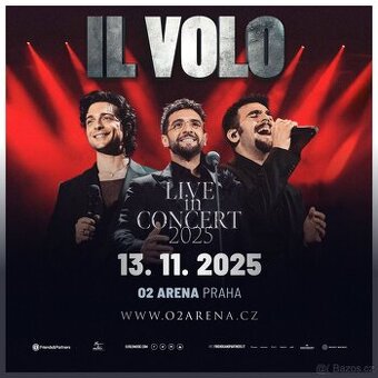 IL VOLO O2 Arena VIP KLUBOVÉ PATRO