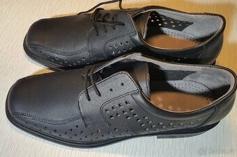 Vojenské kožené letní polobotky, vel. 310/32