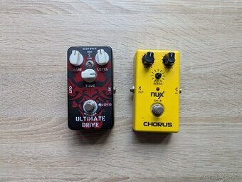 Joyo ultimate drive + NUX Chorus