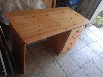 Psací stůl masiv borovice