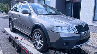 Vůz na náhradní díly Škoda Octavia 2 kombi Scout 2008 BVX JY