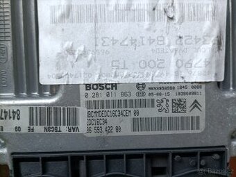 ECU EDC16C34 jednotka a BSM jednotka PSA 9659742080