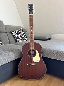 Gretsch Jim Dandy Dreadnought s obalem a příslušenstvím