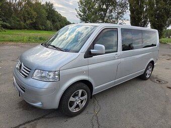 VW T5 CARAVELLE 2.5 TDI 96 KW LONG TOP STAV