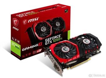 MSI GeForce GTX 1050 Ti Gaming X 4GB – dual fan - 1