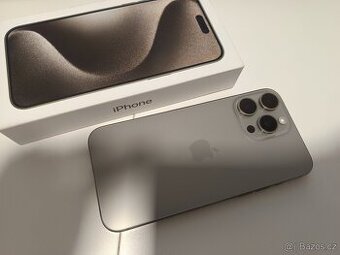 Apple iPhone 15 Pro Max 256GB natural tit. CZ- rok záruka
