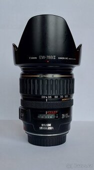 Canon EF 28-135mm f/3.5-5.6 IS USM včetně clony filtrů