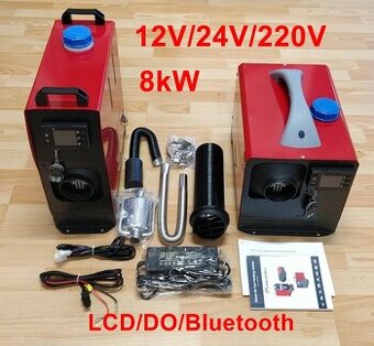 Naftové topení, WEBASTO, Bluetooth 8kW 12/24/220V CZ návod
