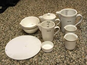 Chemicke sklo, keramika, nadobi