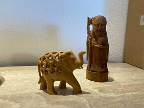 Dřevěná soška Feng Shui