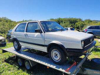 VW Volkswagen Golf 2 1.6 D-40kW 1988 5ti rychlostní