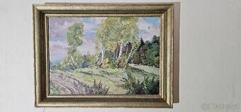 Obraz - břízy - jaro - 1