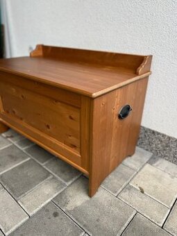 Box truhlice lavice Ikea Leksvik