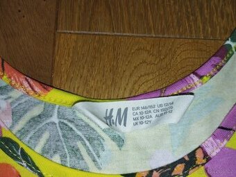 Dívčí letní šaty H&M, vel. 146/152