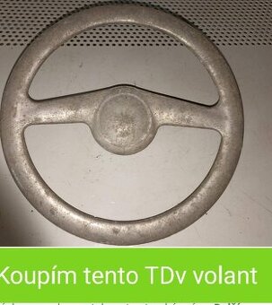 TDV retro  volant šlapací tříkolka