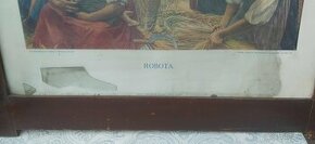 Starý obraz "ROBOTA"