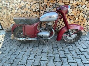 Jawa ČZ 250/353 s TP ČR, RV 1958