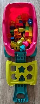 Vozík s kostkami