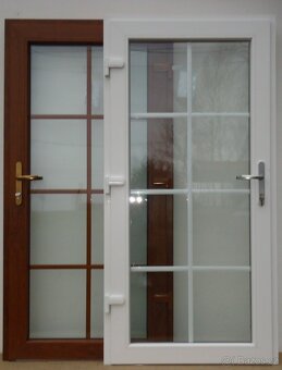 okna a celoprosklené dveře