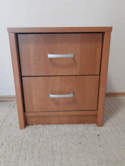 noční stolek (2 ks), dekor olše