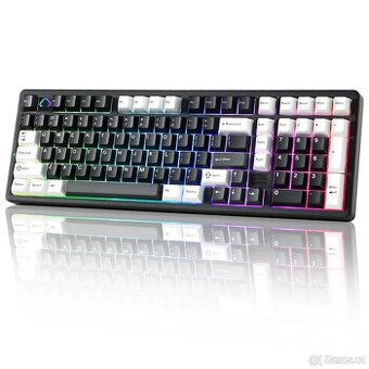 YUNZII AL98 QMK/VIA, herní mechanická klávesnice
