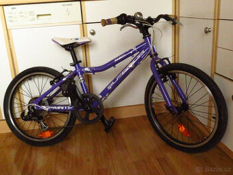 Prodám fialové dětské kolo SUPERIOR PAINT 20 (4 - 9 let)