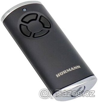 Dálkový ovladač Hormann HS 4 BS černý matný NOVÝ