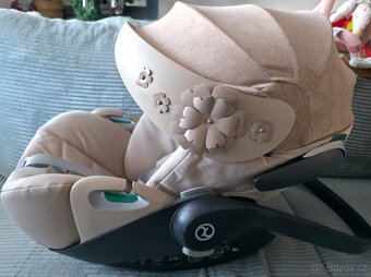 Cybex cloud i-size simply pink / biege plus T základna