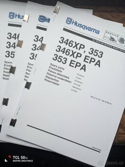 Husqvarna 346xp, 353. Katalog náhradních dílů.