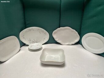 Porcelánových táců / podnosů
