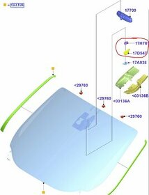 Dešťový senzor - FF4, Puma MK2, Kuga MK3
