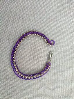 Náramky z kroužků, různé barvy a kombinace, možnost na přání