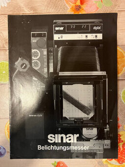 SINAR Belichtugsmesser - foto prospekt