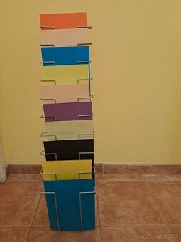 Drátěný program - závěsný stojan na tiskopisy a propagaci