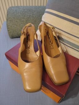 Kožené boty, vel.37 Tamaris