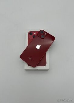 iPhone 13 Mini 128GB Red (100% Batérie) + ZÁRUKA