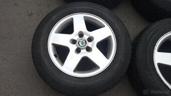 Letní ALU kola 15" 5x100 Octavia 1, Golf 4, Leon, A3