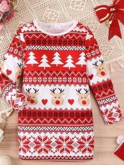 dětské Vánoční šaty