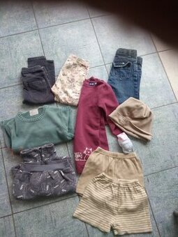 Balíček dívčího oblečení-vel. 86/92/98/104