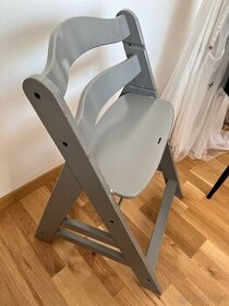 Rostoucí židle HAUCK grey - masivní buk